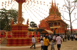 Khánh thành chánh điện chùa Khmer đẹp nhất xứ biển Vĩnh Châu, Sóc Trăng 